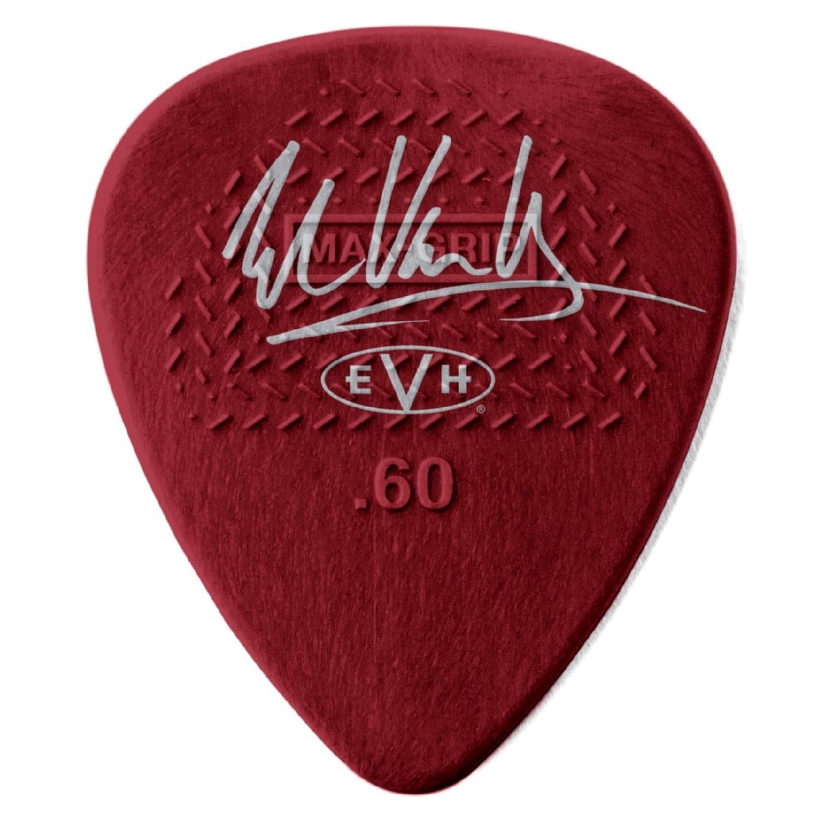 Dunlop - .60mm EVH Shark 6 Pack Max-Grip Picks - EVHP07 Back
