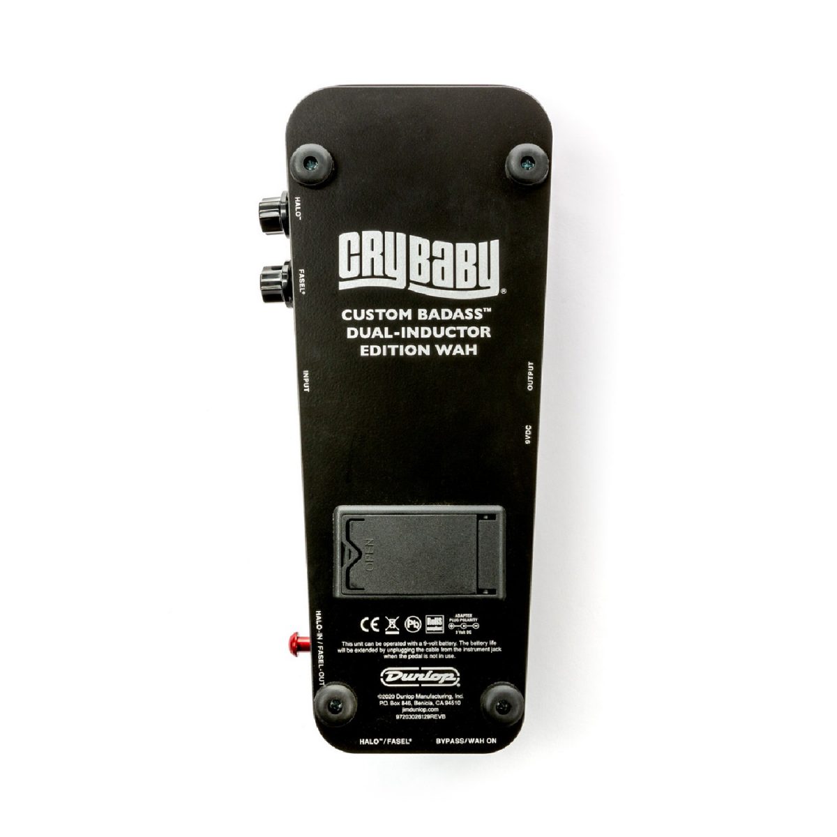 Dunlop - The Cry Baby® Custom Badass™ Dual-Inductor Edition Wah Bot