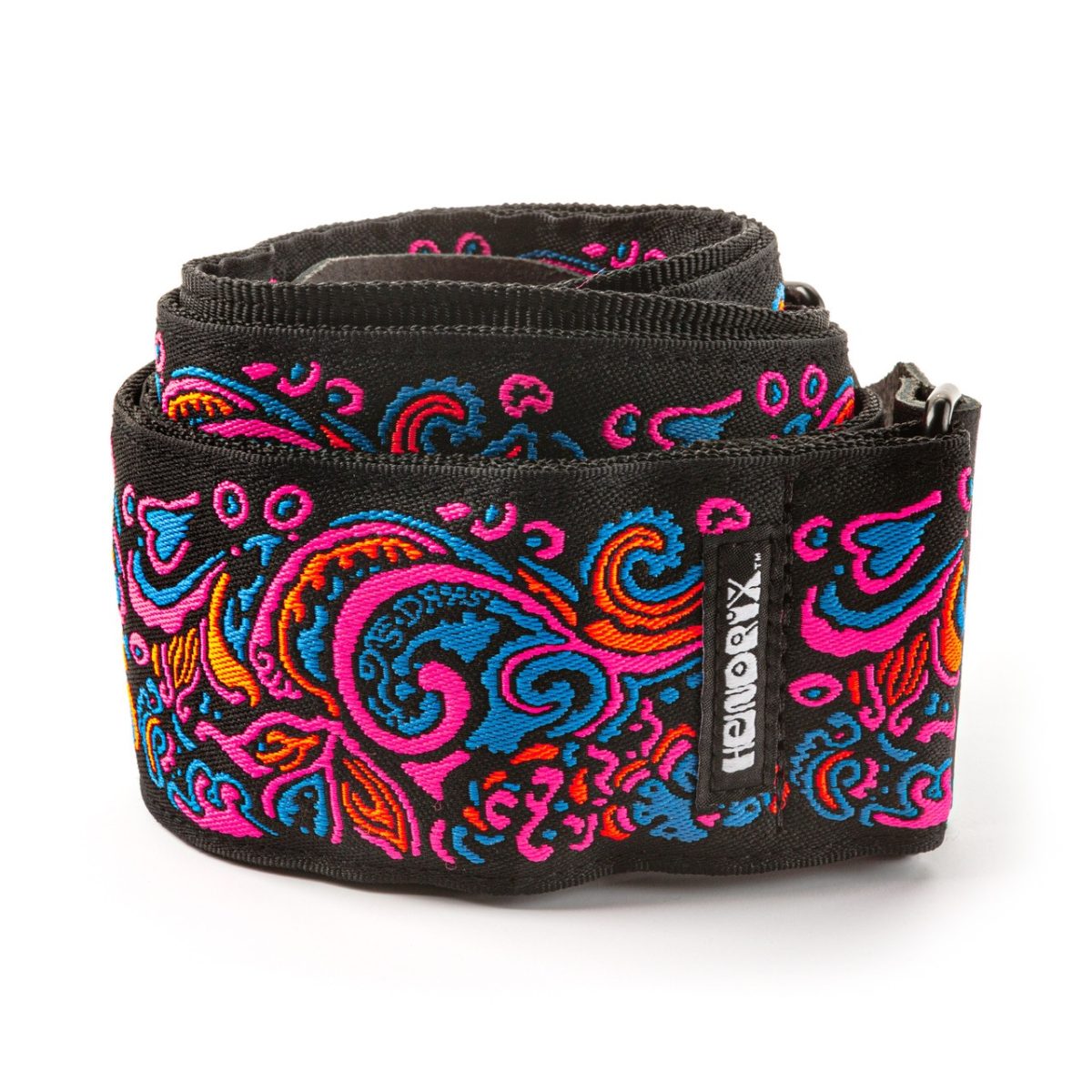 Dunlop - Jimi Hendrix Blacklight Love Drops Pink Strap #JH28