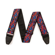 Dunlop - Jimi Hendrix Blacklight Love Drops Pink Strap #JH28