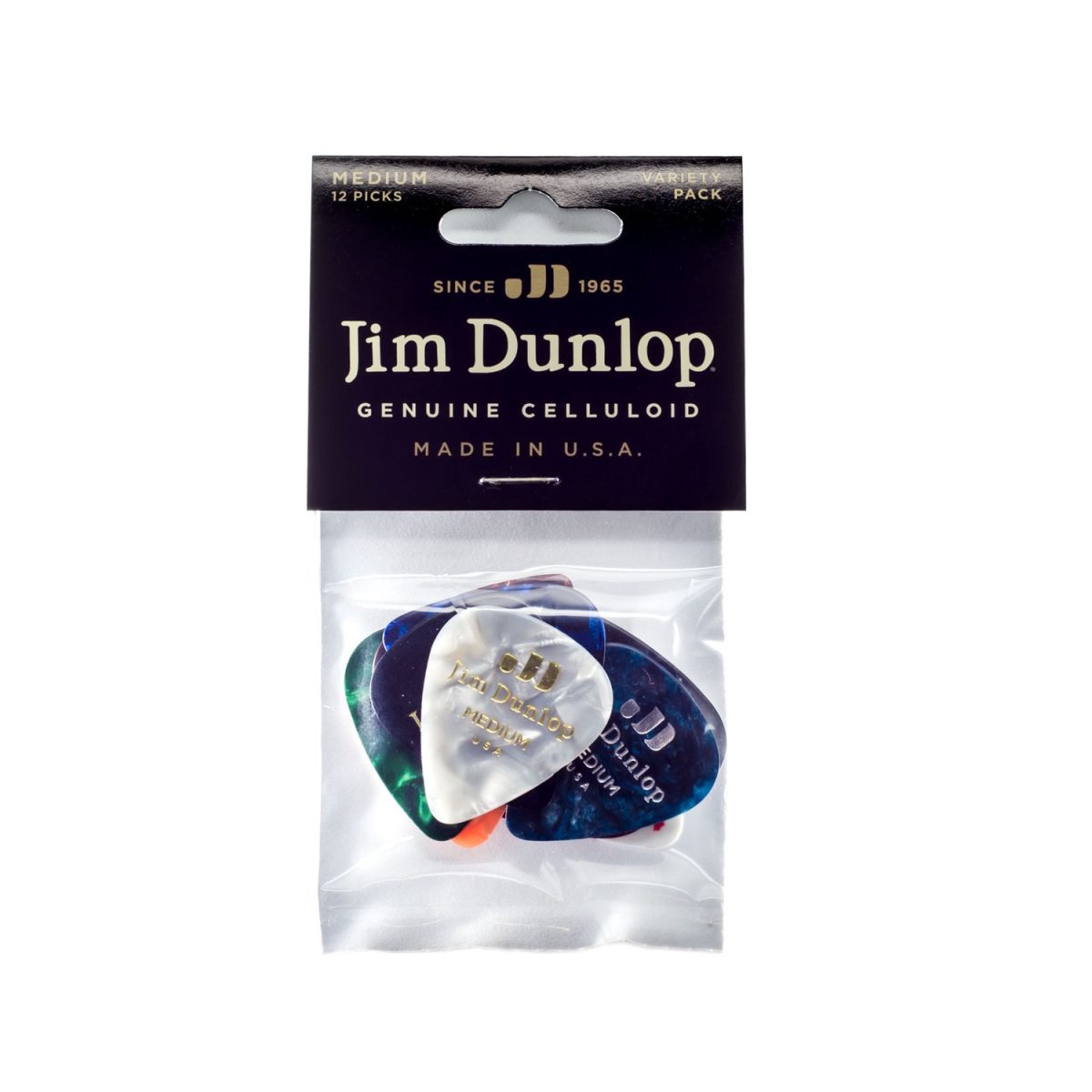 Dunlop - Celluloid Pick - Medium Variety Pack