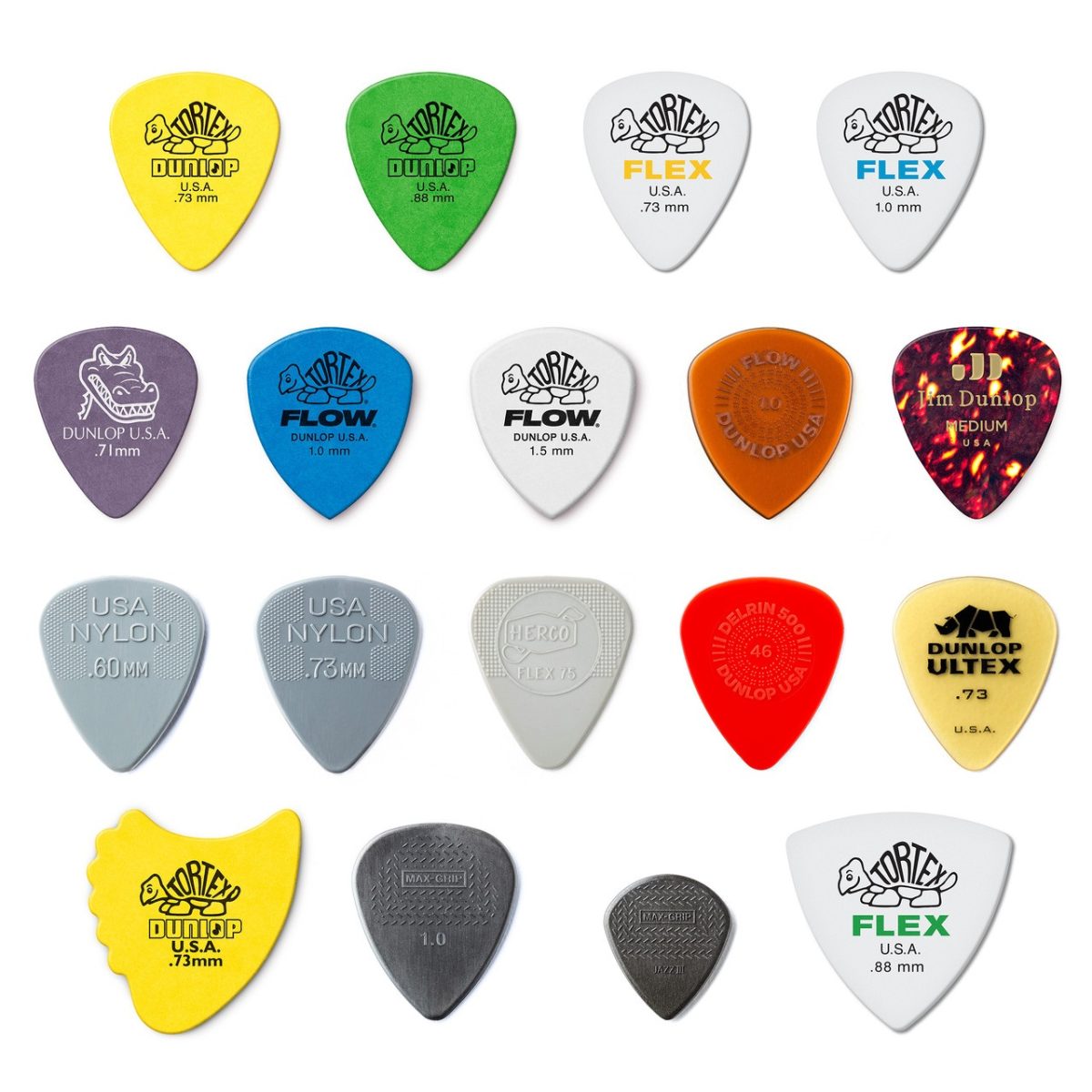 Dunlop - 18 Pack Recording Pick Variety Pack #PVP120