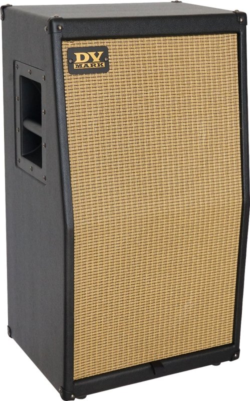 DV Mark - 2x12" Amp Cabinet With Vertical Slant Top #DV-GOLD-212V