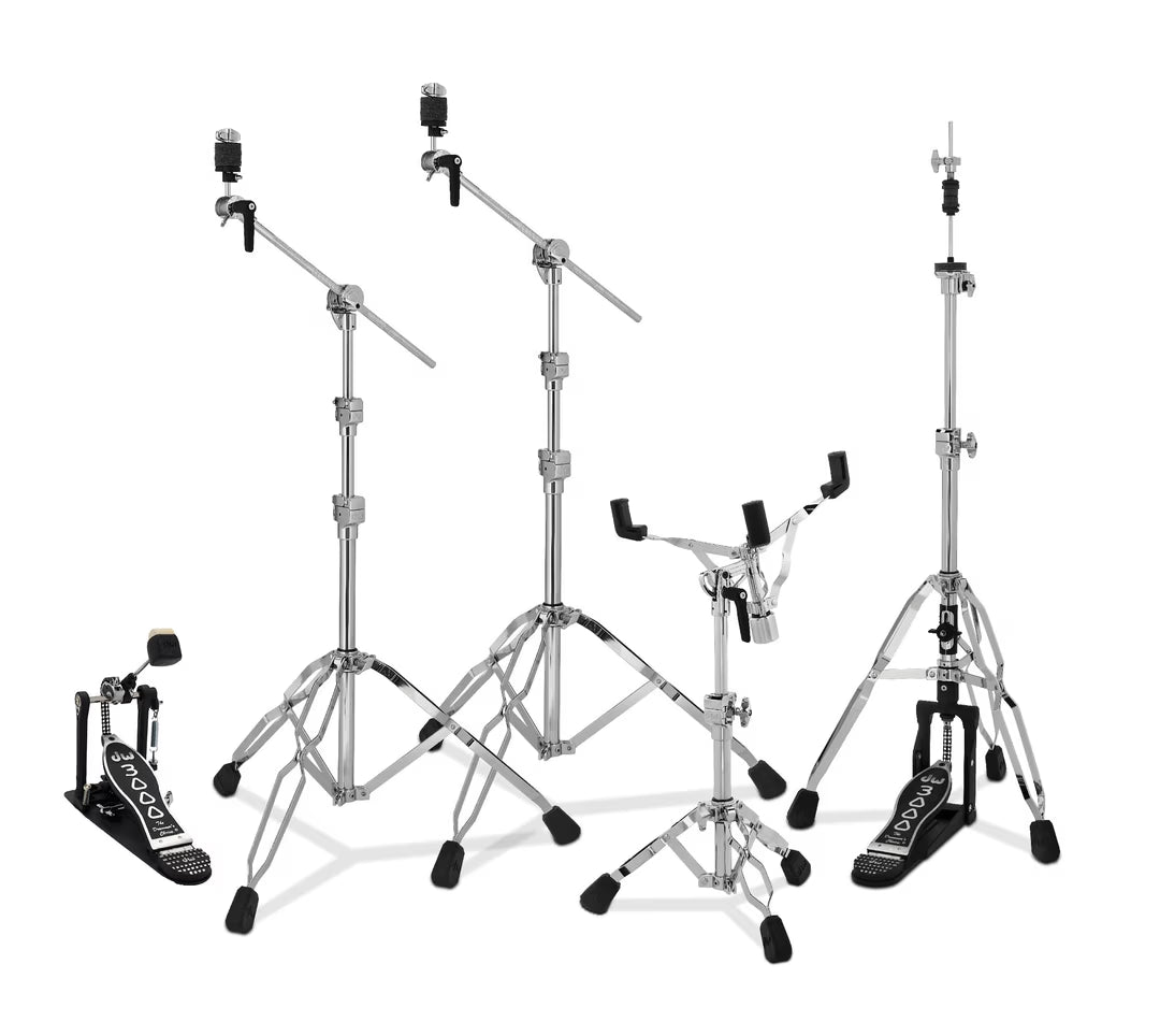 DW Drums - 3000 Series 5-Piece Hardware Pack, Single Pedal #DWCP3000PKA2