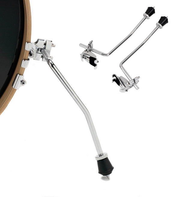 DW Drums - Clamp-On Bass Drum Hoop Spur System (Pair) #DWSM2224