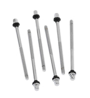 DW Drums - True-pitch Chrome Tension Rod M5-.8x4.37 In (6-pack) #DWSM375C