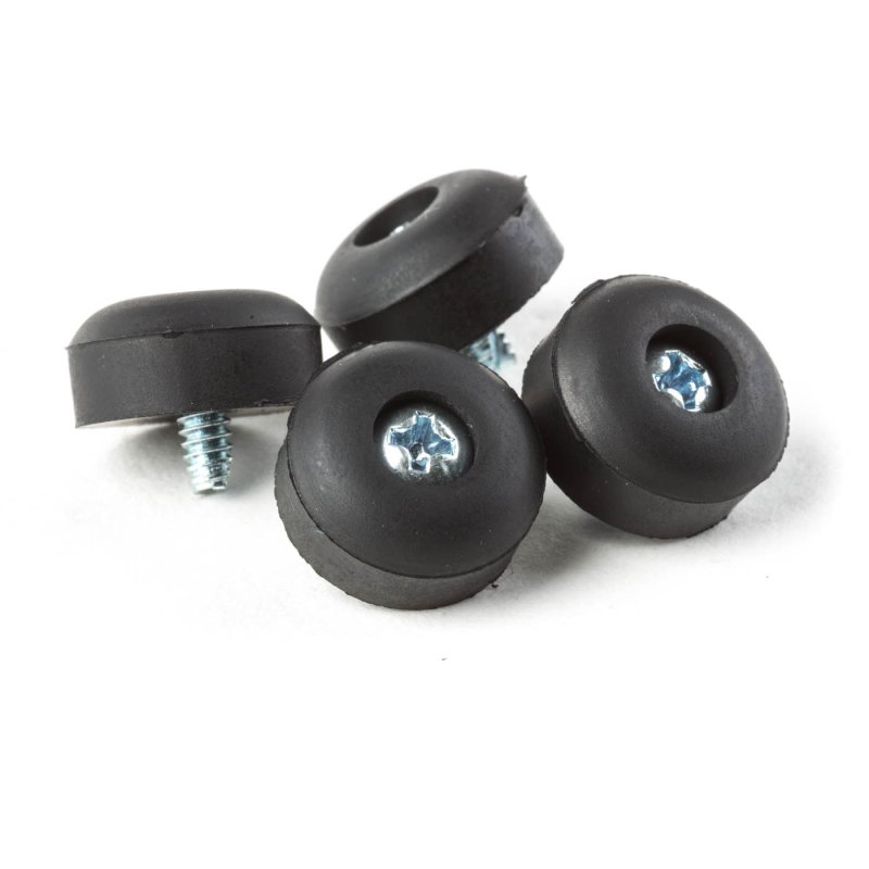 Dunlop - 4 Rub Feet W/Screw-4/Set #ECB151