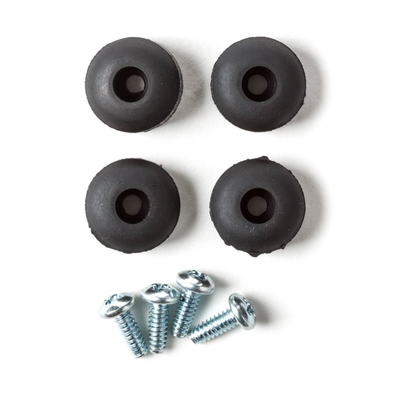 Dunlop - 4 Rub Feet W/Screw-4/Set #ECB151