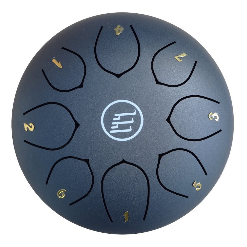 Ecko - 8 Notes Tongue Drum 6″ Black #TD6/8N