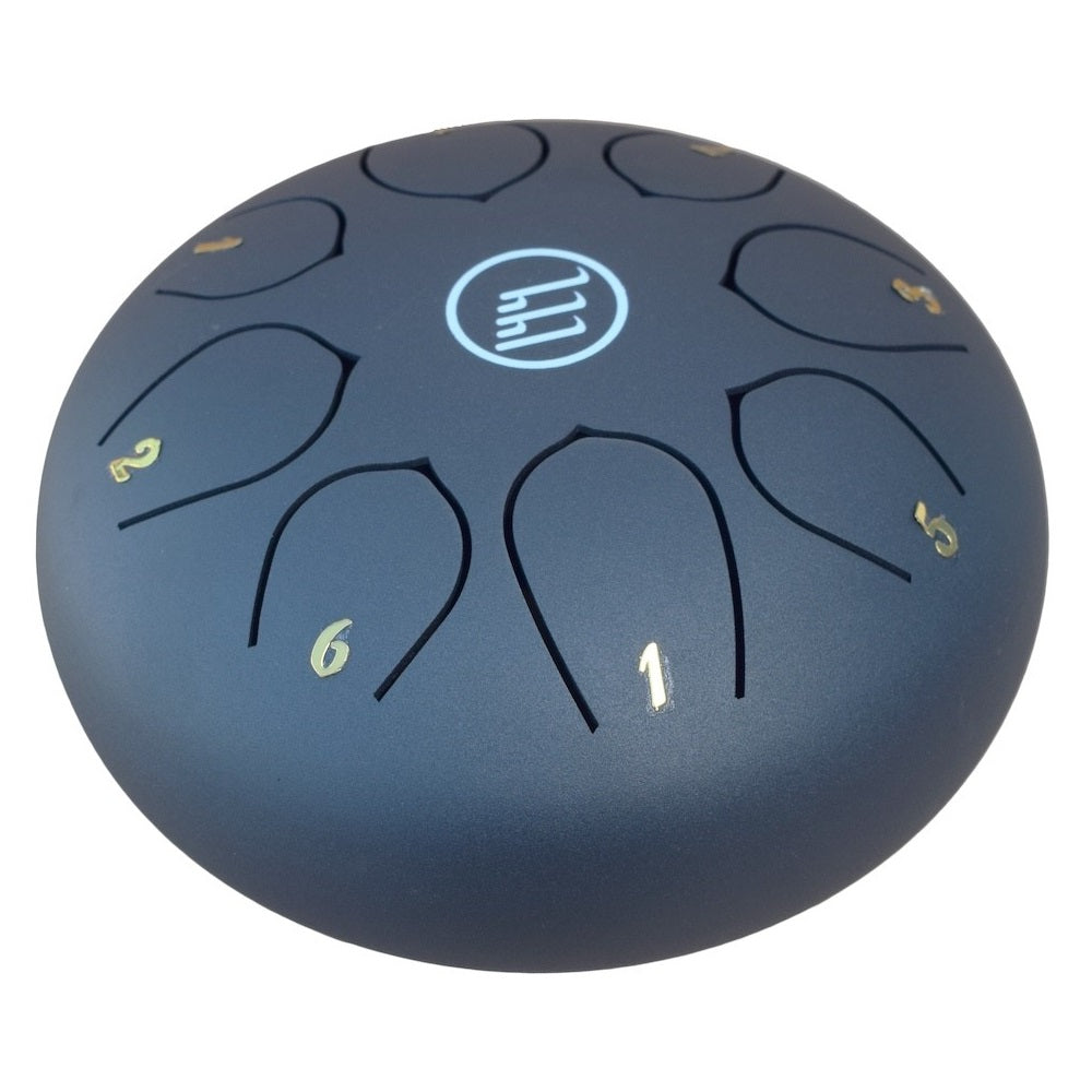 Ecko - 8 Notes Tongue Drum 6″ Black #TD6/8N