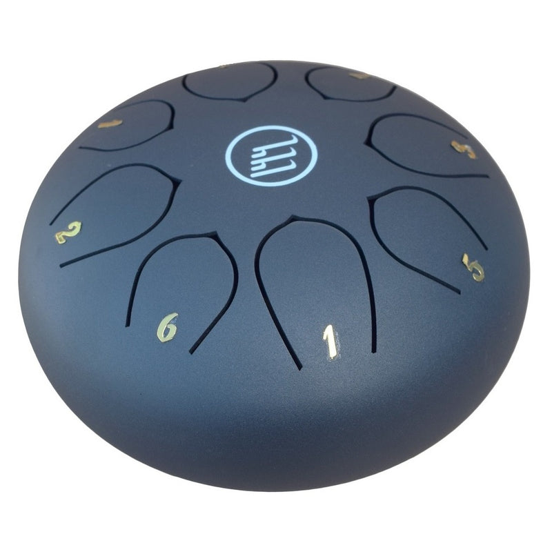 Ecko - 8 Notes Tongue Drum 6″ Black #TD6/8N