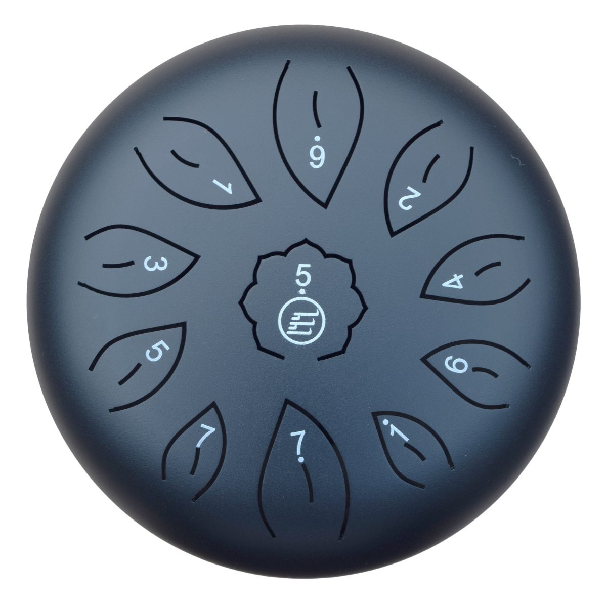Ecko - 8″ 11 Notes Black Tongue Drum #TD8/11N
