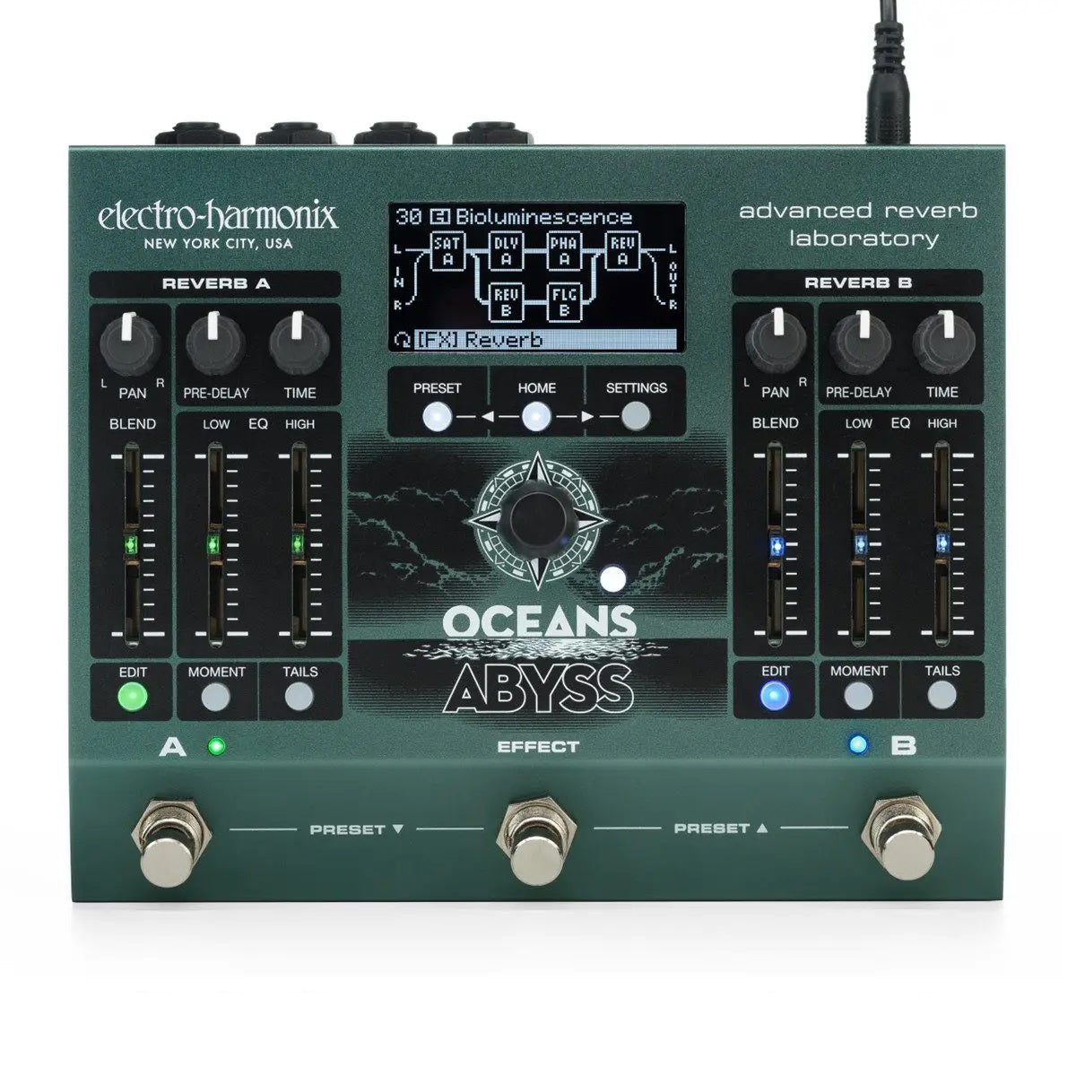Electro-Harmonix - Oceans Abyss Advanced Reverb Laboratory