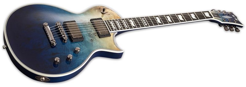ESP - E-ii Eclipse 6-string Electric Guitar Blue Natural Fade #EIIECBMBLUNFD