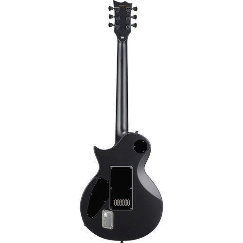 ESP - Eclipse Evertune Set-thru Neck Electric Guitar - Black Satin #EIIECETBLKS