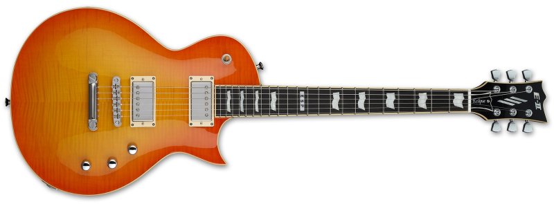 ESP - Eclipse Electric Guitar, Vintage Honey Burst #EIIECFTFMVHB