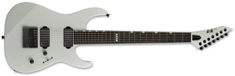ESP - E-II M-II 7B Baritone Evertune Electric Guitar, Pearl White #EIIMII7BETPW