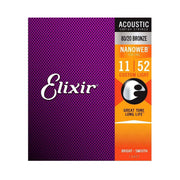 Elixir - Acoustic 80/20 Bronze With Nanoweb Coating - 11027