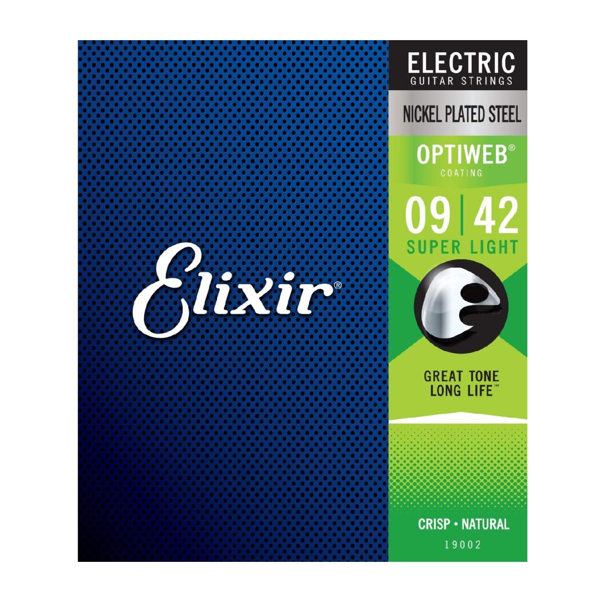 Elixir - Electric Guitar Strings with OPTIWEB Coating, Super Light 9-42