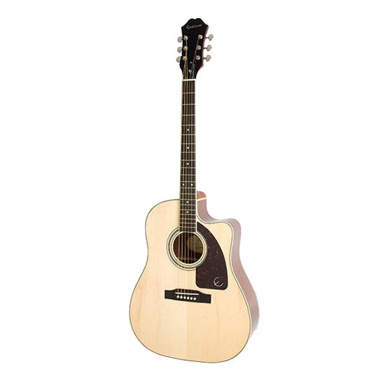 Epiphone - AJ-220SCE Natural w/ Cutaway and Pickup