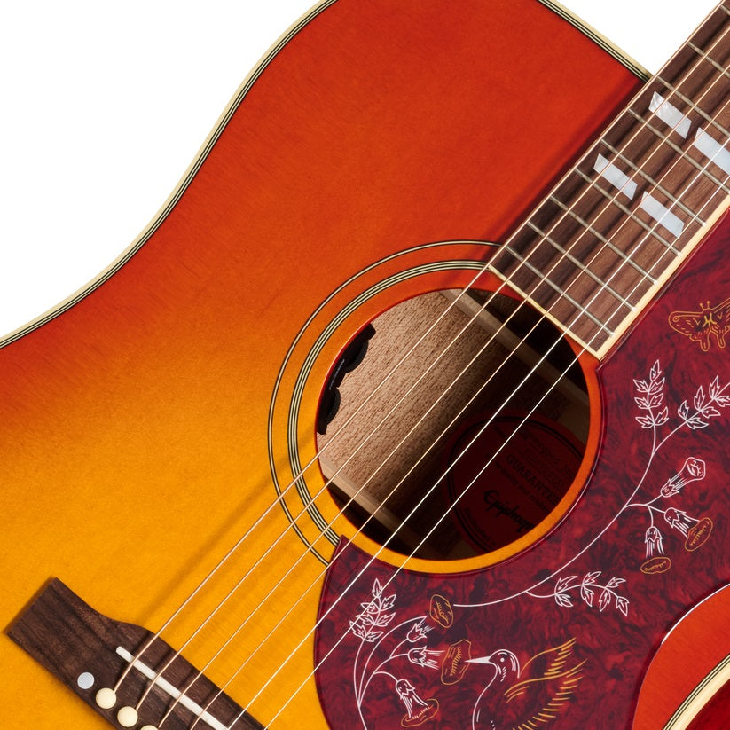 Epiphone - Hummingbird Standard Cherry Sunburst #EIAHBSCSGH1 — 7