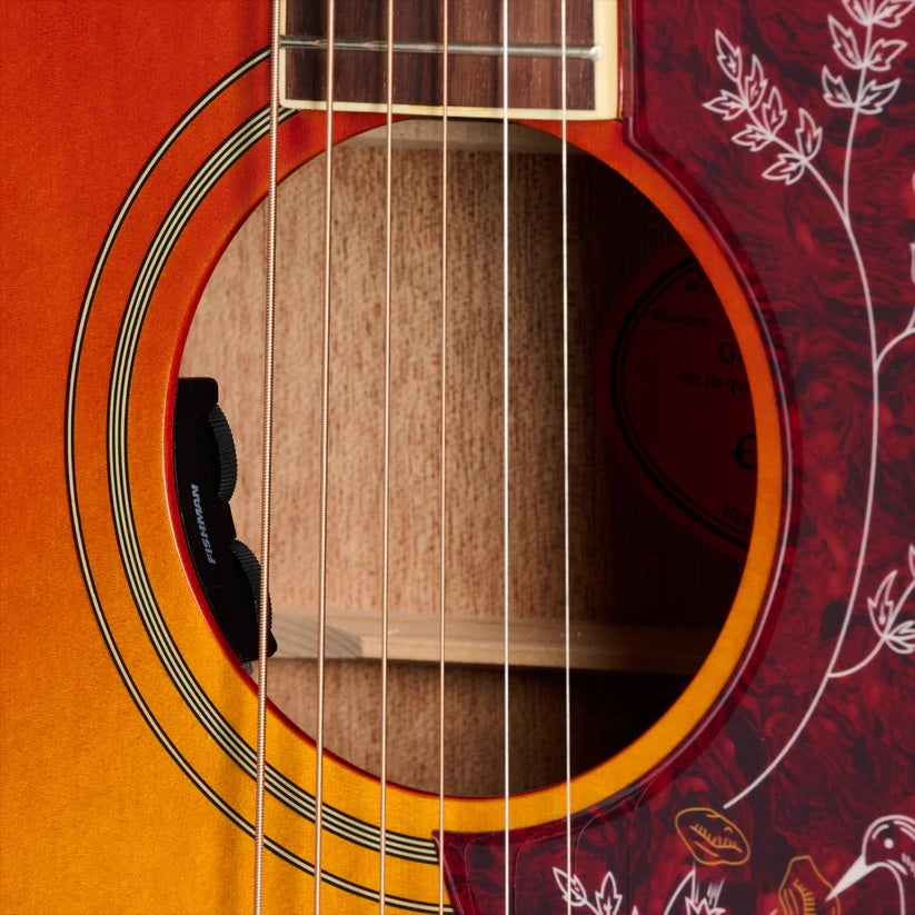 Epiphone - Hummingbird Standard Cherry Sunburst #EIAHBSCSGH1 — 9
