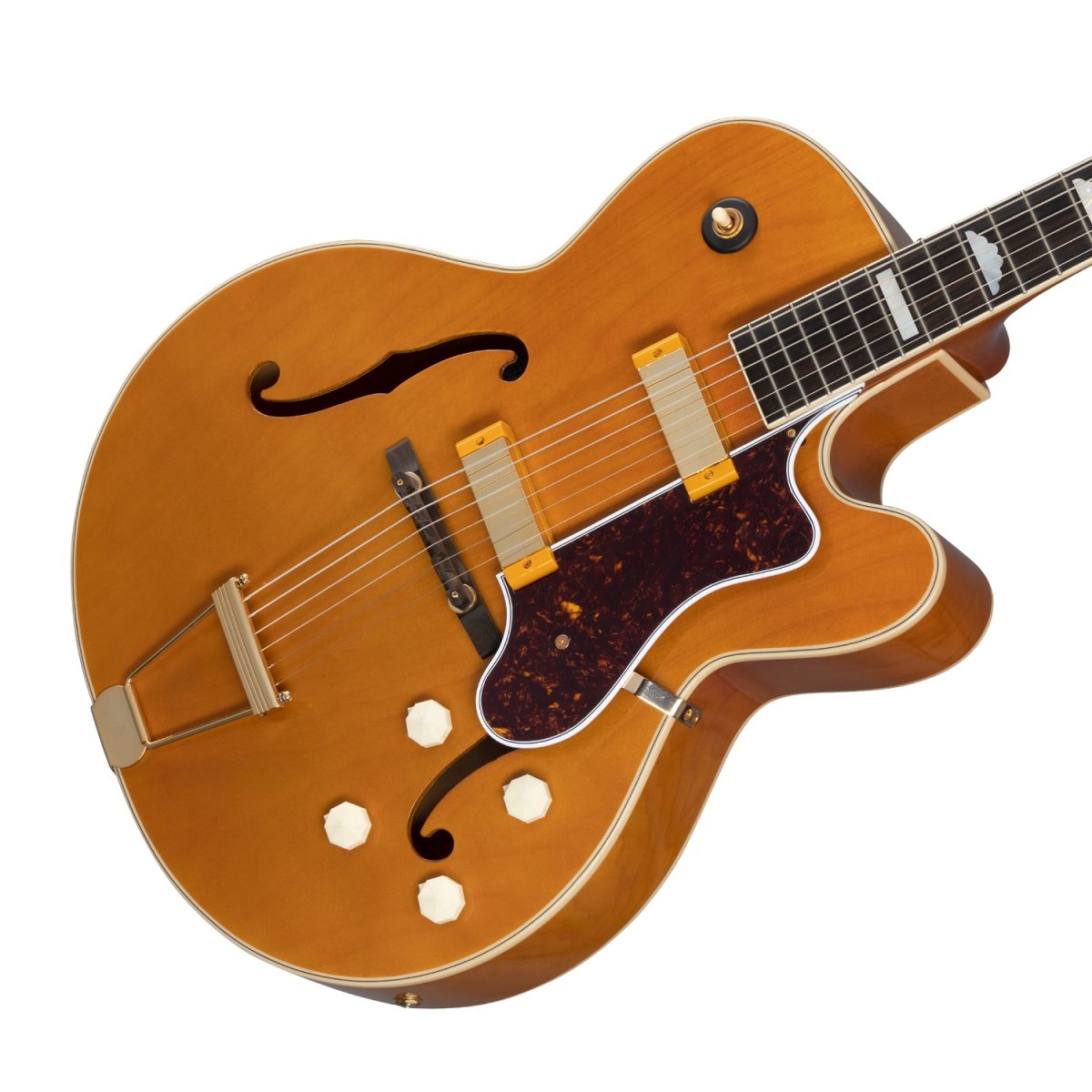 Epiphone - 150th Anniversary Zephyr DeLuxe Regent - Aged Antique Natural Body