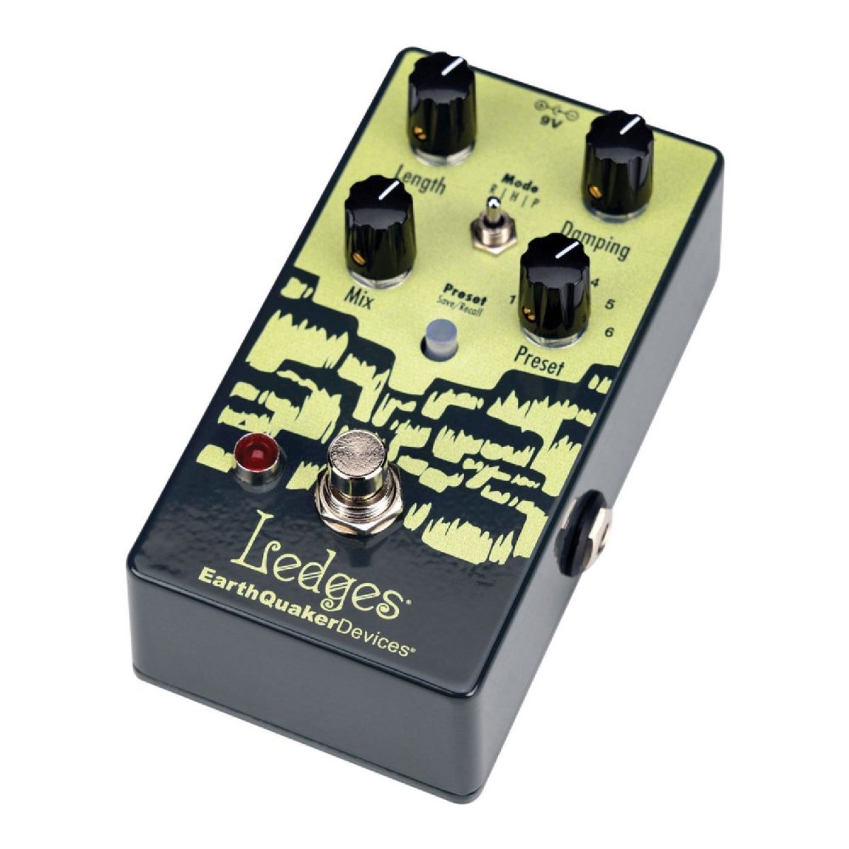 EarthQuaker Devices - Ledges Tri-Dimensional Reverberation Machine Side
