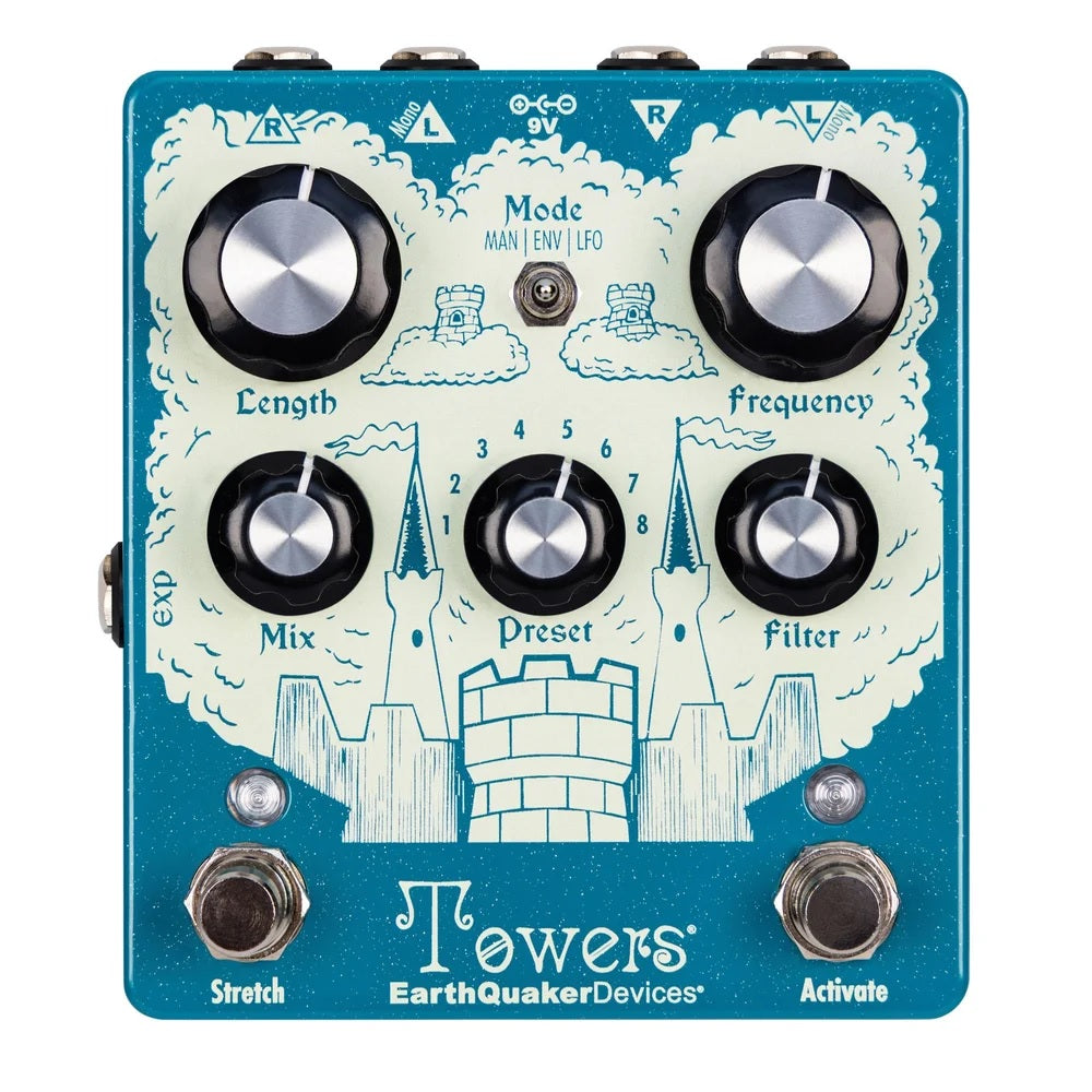 EarthQuaker Devices - Towers Stereo Reverberant Filter — 1