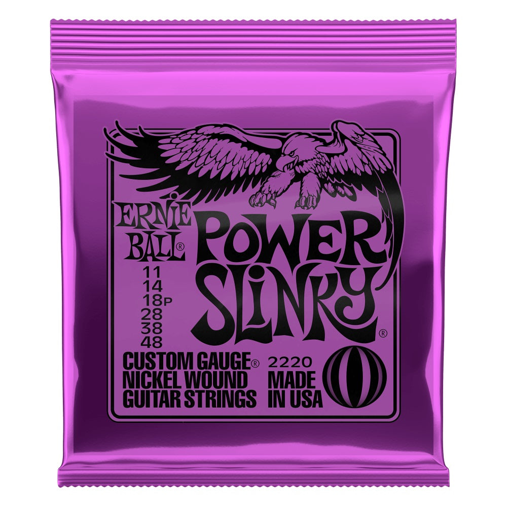 Ernie Ball - 11-48 Power Slinky Nickel Wound Electric Guitar Strings #P02220