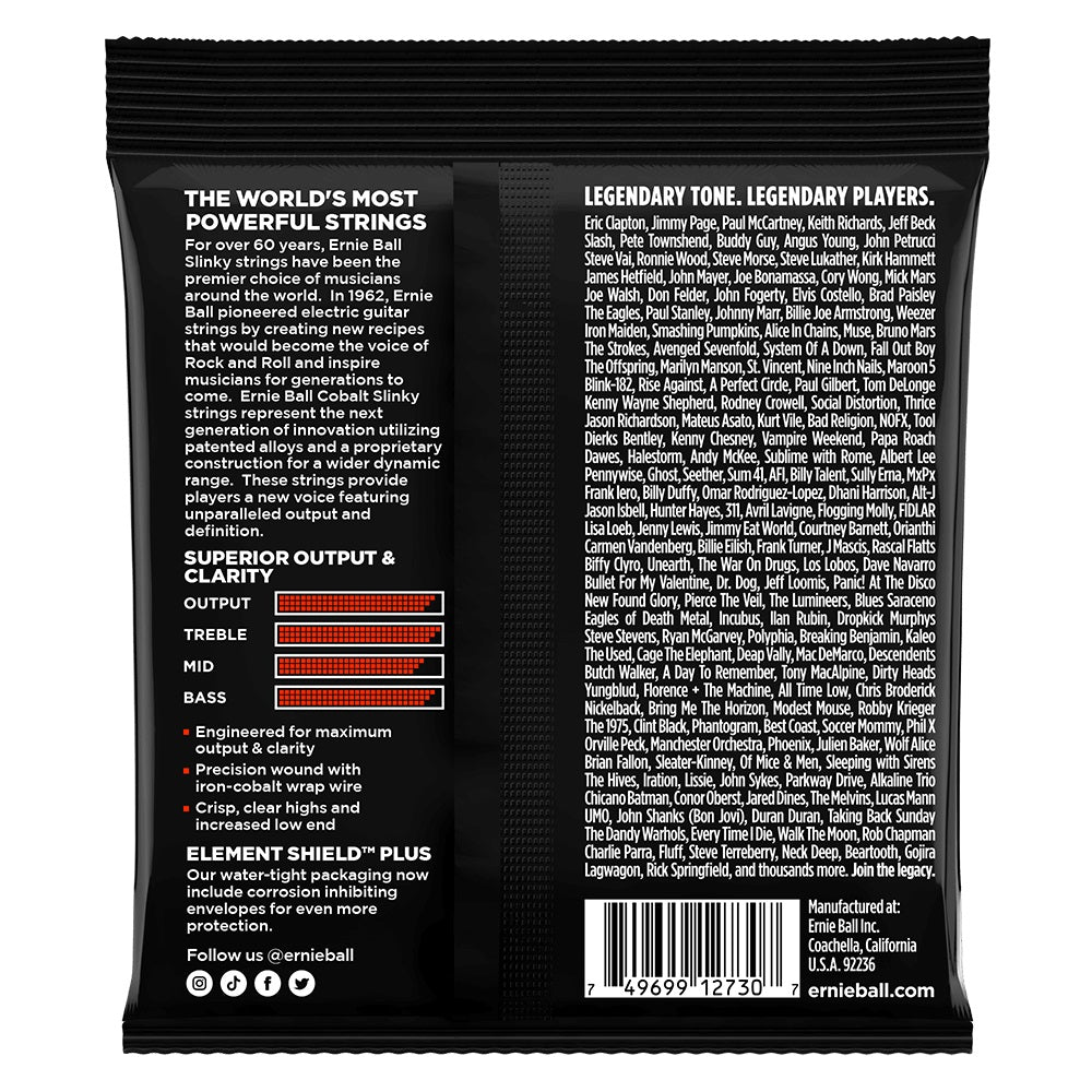 Ernie Ball – 10-62 Slinky Cobalt 7-String - Skinny Top Heavy Bottom #P02730