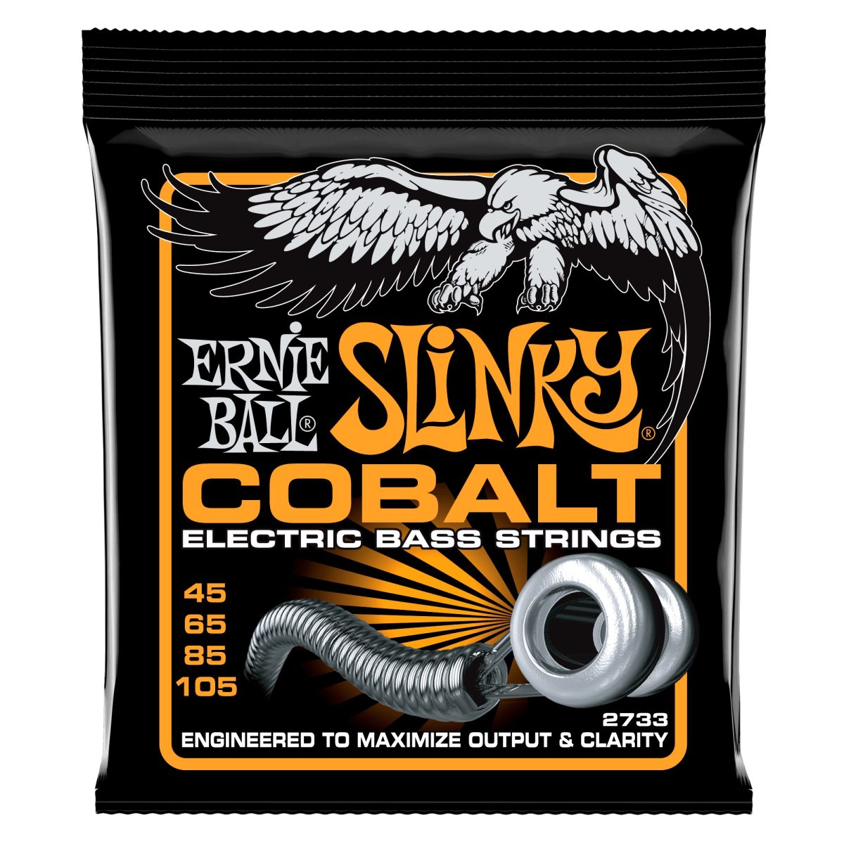 Ernie Ball - 45-105 Hybrid Slinky Cobalt Electric Bass Strings #P02733