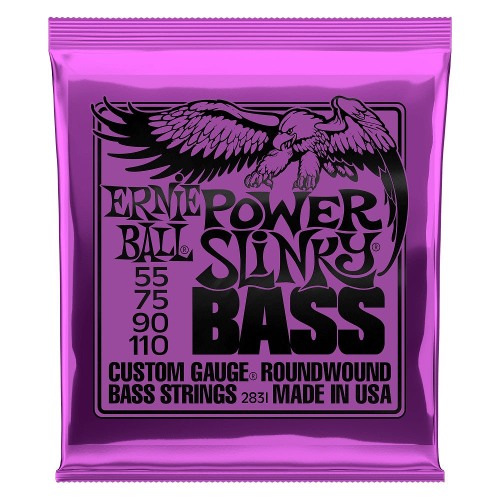 Ernie Ball - 55-110 Power Slinky Nickel Wound Electric Bass Strings - P02831