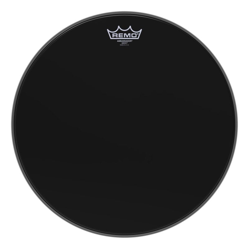 Remo - 16" Ambassador Ebony Drum Head #ES-0016-00
