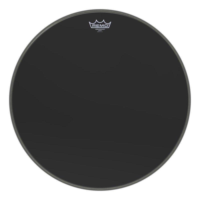 Remo - Ambassador® Ebony® Drumhead 20" #ES-1020-00