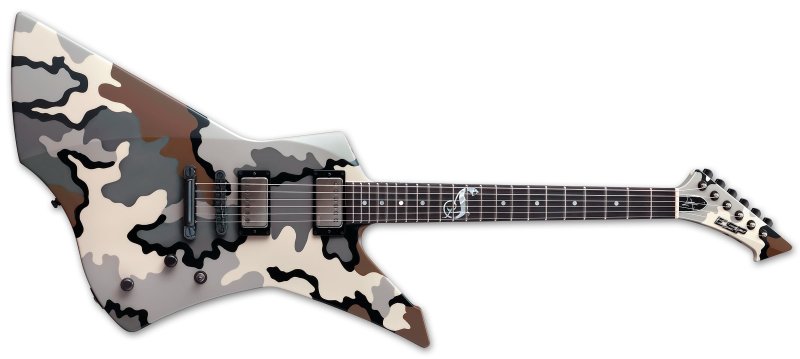 ESP - Snakebyte Camo Electric Guitar, Kuiu Camo Satin #ESNAKEBYTECAMO