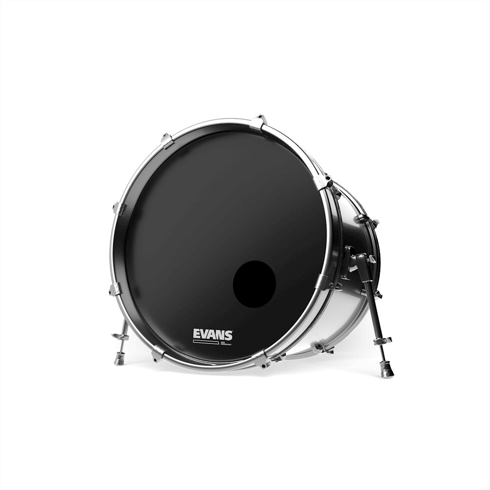 Evans - 18" EQ3 Reso Black Smooth Bass Drumhead #BD18RB