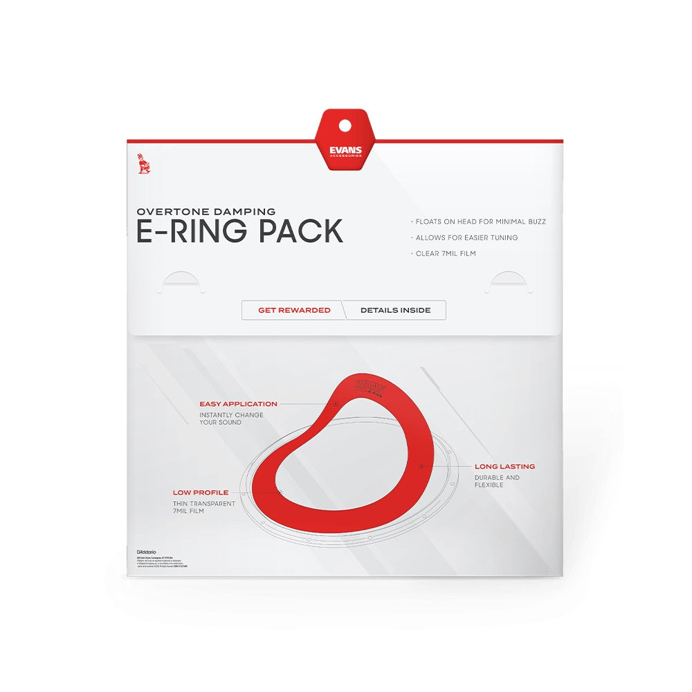 Evans - E-Rings Snare Package 14 x 1" and 14 x 1.5" #ER-SNARE