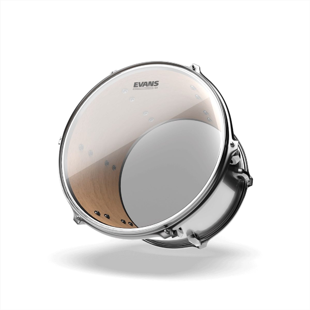 Evans - G1 Clear Drumhead - TT-G1 On Tom