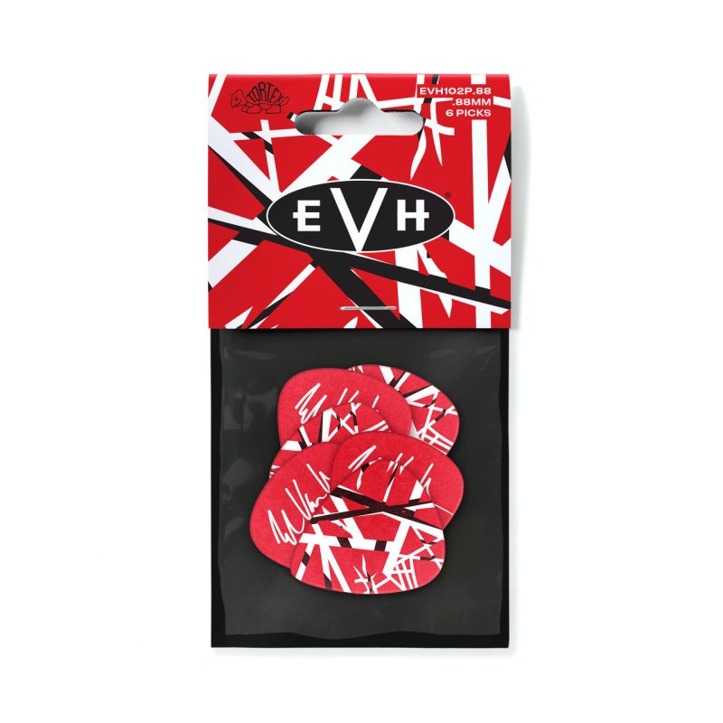 Dunlop - EVH Tortex Frankenstein Picks .88mm (6 Pack) #EVH102P088