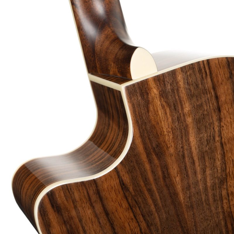 Cort - Performance Acoustic-Electric Guitar with Solid Spruce Top, Walnut Sunburst #EXOTIC-GA-WALNUT-SS