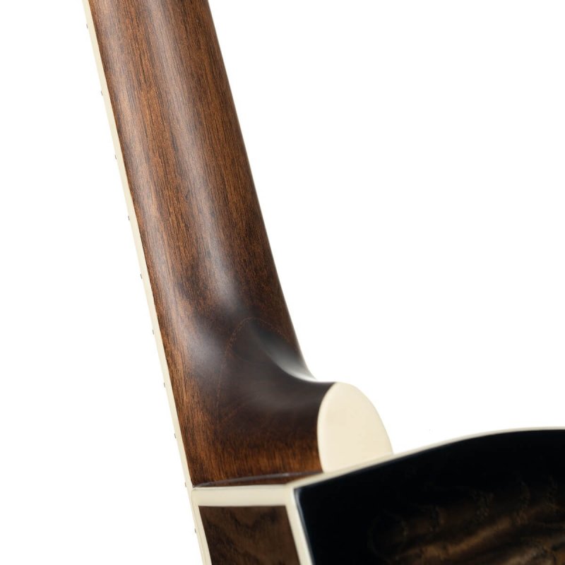 Cort - Performance Acoustic-Electric Guitar with Solid Spruce Top, Ash Black #EXOTIC-SFX-ASH-BK