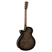 Cort - Performance Acoustic-Electric Guitar with Solid Spruce Top, Ash Black #EXOTIC-SFX-ASH-BK