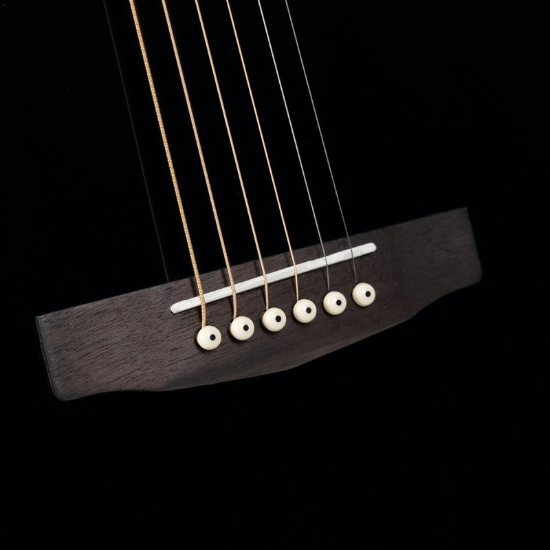 Cort - Performance Acoustic-Electric Guitar with Solid Spruce Top, Ash Black #EXOTIC-SFX-ASH-BK