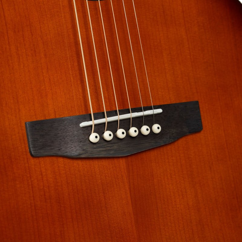 Cort - Performance Acoustic-Electric Guitar with Solid Spruce Top, Sunburst #EXOTIC-SFX-MYRTLE-SS