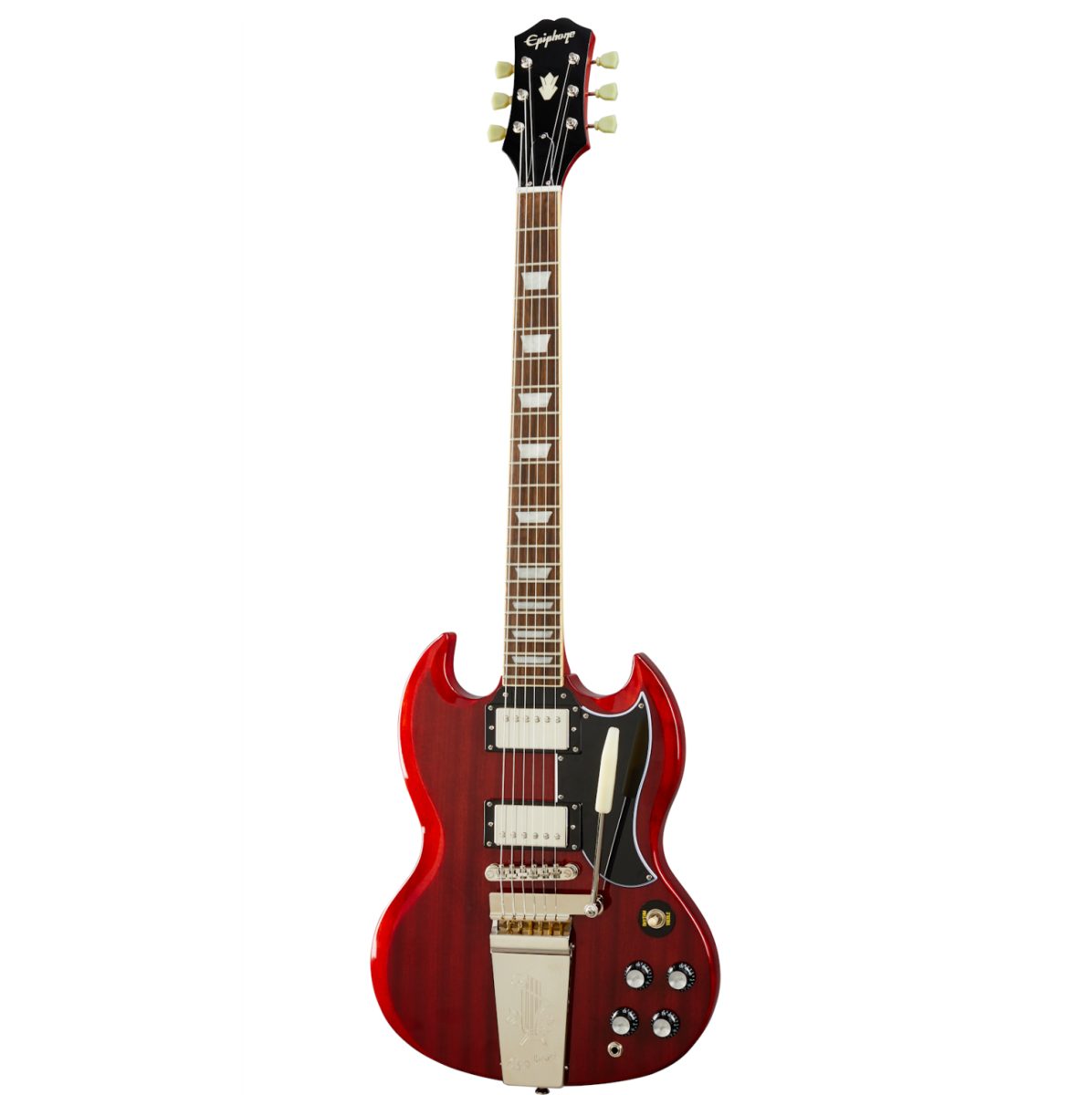Epiphone 1961 SG Standard with Maestro Trem - Vintage Cherry - EISS61MVCNH