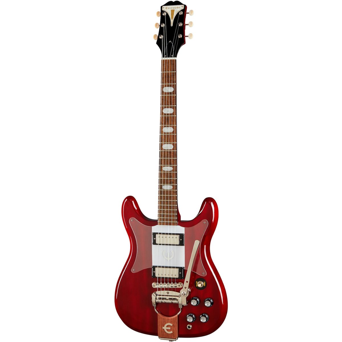 Epiphone Crestwood Custom with Tremotone Tailpiece - Cherry - EOCCCHNH
