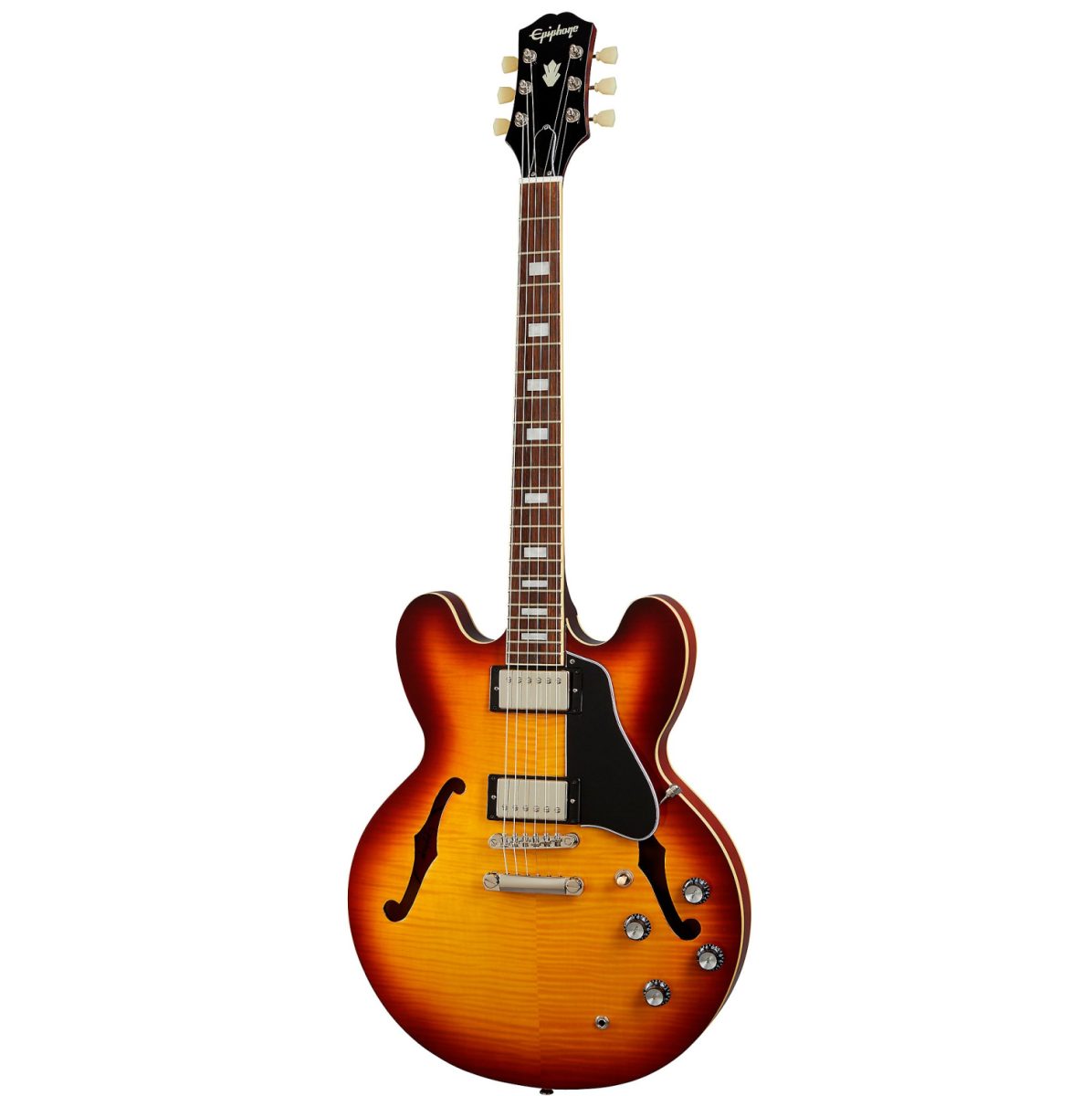 Epiphone Inspired by Gibson ES-335 Figured - Raspberry Teaburst - IGES335FRTN
