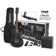Epiphone Les Paul Special II Player Pack - Black - ELPJEBCHPP