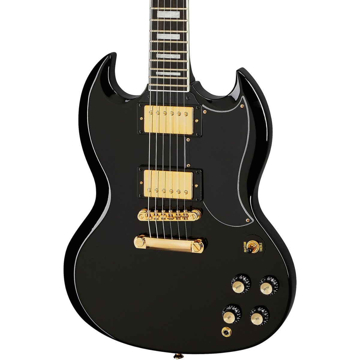 Epiphone - SG Custom - Ebony - EISCEBGH-back-front2Epiphone - SG Custom - Ebony - EISCEBGH-back-front2